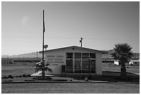 Post Office, Amboy. California, USA ( black and white)