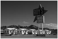 Roys Motel, Amboy. California, USA ( black and white)