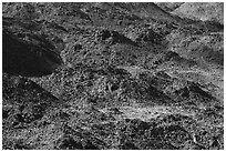 Rocky slopes. Santa Rosa and San Jacinto Mountains National Monument, California, USA ( black and white)