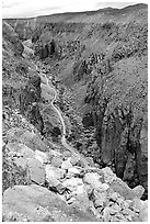 Owens River Gorge. California, USA (black and white)