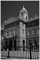 Old Connecticut State House. Hartford, Connecticut, USA ( black and white)