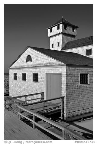 Old Harbor life-saving station, Cape Cod National Seashore. Cape Cod, Massachussets, USA
