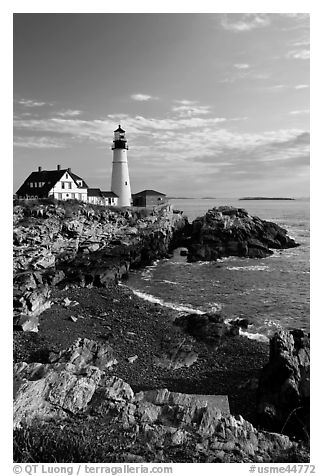 Portland Headlight, Cape Elizabeth. Portland, Maine, USA