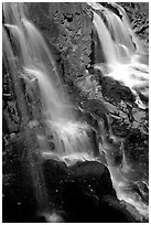 Goosebery Falls, Goosebery State Park. Minnesota, USA ( black and white)
