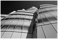 IAC building, afternoon. NYC, New York, USA ( black and white)