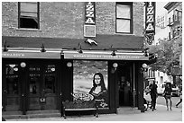 Lombardi, america first pizzeria. NYC, New York, USA ( black and white)