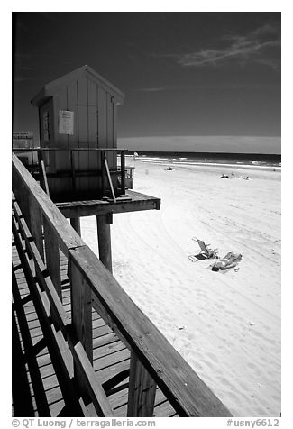 Atlantic beach, Long Beach. Long Island, New York, USA