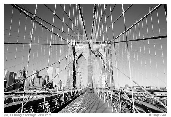 Brooklyn Bridge. NYC, New York, USA