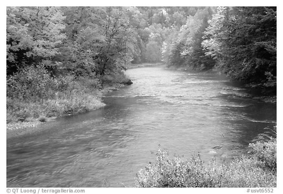 black and white photography river