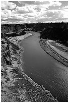 Snake River. Idaho, USA ( black and white)