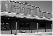 Post Office, Winthrop. Washington ( black and white)