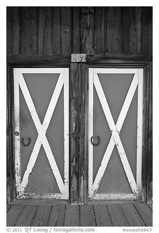 Doors, Winthrop. Washington