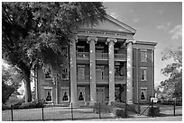 Joseph Smitherman historic building. Selma, Alabama, USA ( black and white)