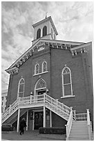 Dexter Avenue King Memorial Baptist Church. Montgomery, Alabama, USA (black and white)