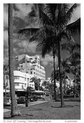 South Beach Art Deco historic district, Miami Beach. Florida, USA