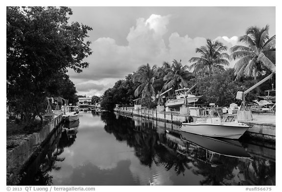 Canal, Big Pine Key. The Keys, Florida, USA