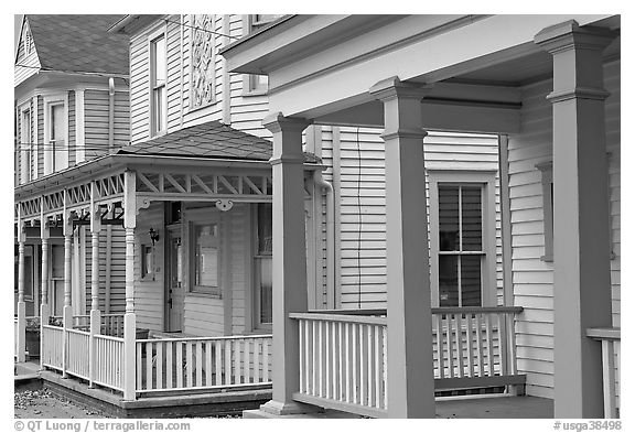 Historic houses in Sweet Auburn, Martin Luther King National Historical Site. Atlanta, Georgia, USA