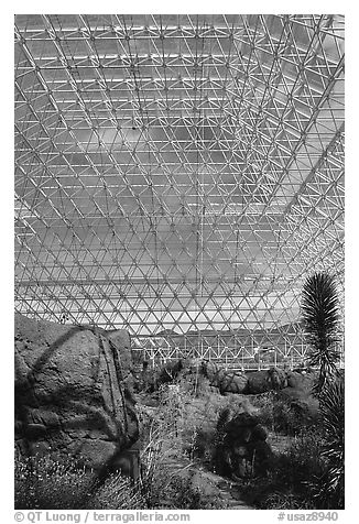 Ecosystem enclosed. Biosphere 2, Arizona, USA