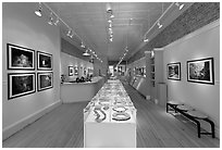 Gallery of fine art. Telluride, Colorado, USA ( black and white)