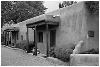 Las Casitas. Taos, New Mexico, USA ( black and white)