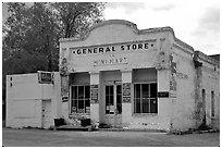 General store. Nevada, USA ( black and white)