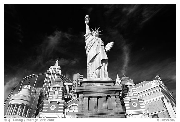 New York New York casino. Las Vegas, Nevada, USA