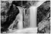 Cascades, Fairy Stream. Mui Ne, Vietnam ( black and white)