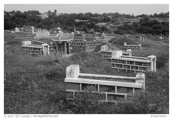 Cemetery. Mui Ne, Vietnam