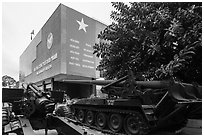 War Remnants Museum, district 3. Ho Chi Minh City, Vietnam (black and white)