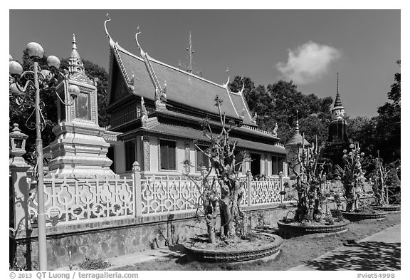 Hang Pagoda in Khmer style. Tra Vinh, Vietnam
