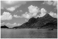 Hon Ba Island. Con Dao Islands, Vietnam ( black and white)