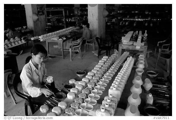 Ceramics factory, Bat Trang. Bat Trang, Vietnam