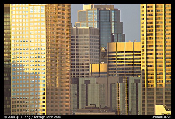 High-rise buildings. Calgary, Alberta, Canada (color)