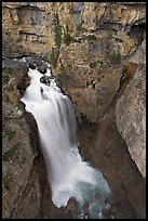 Waterfall of Nigel Creek. Banff National Park, Canadian Rockies, Alberta, Canada ( color)