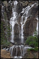 Tangle Falls. Jasper National Park, Canadian Rockies, Alberta, Canada ( color)