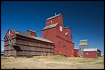 Agricultural buildings. Alberta, Canada (color)