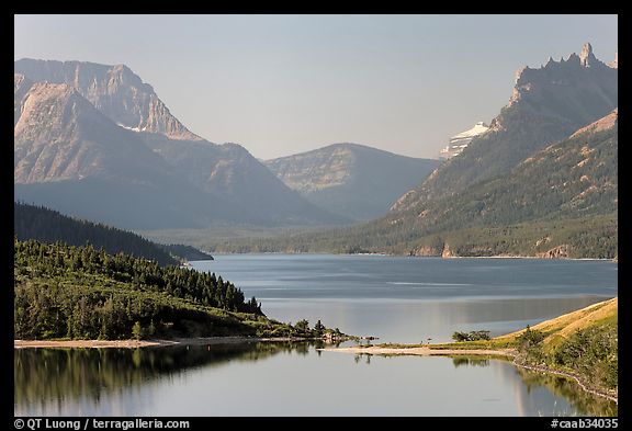 Upper Waterton Lake. Waterton Lakes National Park, Alberta, Canada