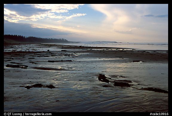 Long Beach, early morning. Pacific Rim National Park, Vancouver Island, British Columbia, Canada