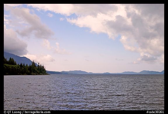 Lake. Vancouver Island, British Columbia, Canada (color)
