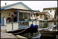 Houseboat, Upper Harbour. Victoria, British Columbia, Canada ( color)