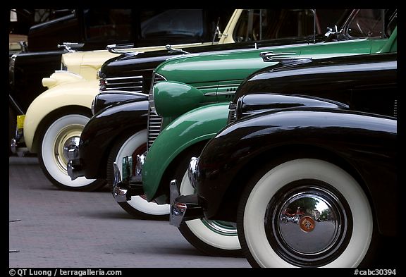 Classic car show. Vancouver, British Columbia, Canada