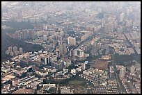 Aerial view, Shenzhen.  ( color)