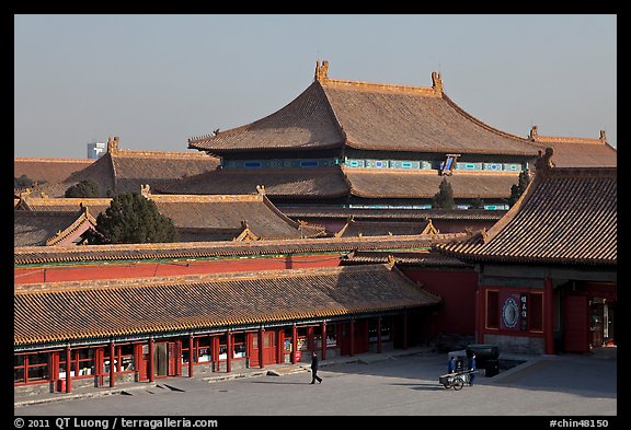 Hall of bronzes, imperial palace, Forbidden City. Beijing, China