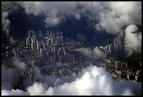 Aerial view of Kowloon. Hong-Kong, China ( color)