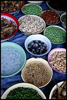 food ingredients in bowls.  ( color)