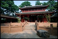 Daxiong temple. Leshan, Sichuan, China ( color)