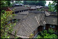Wuyou Si, Tang dynasty temple. Leshan, Sichuan, China