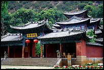 Ming dynasty Wufeng Lou (Five Phoenix Hall). Lijiang, Yunnan, China ( color)