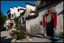 Village houses. Xidi Village, Anhui, China ( color)