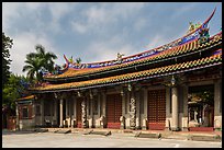 Lingxing gate, Confuscius Temple. Taipei, Taiwan (color)
